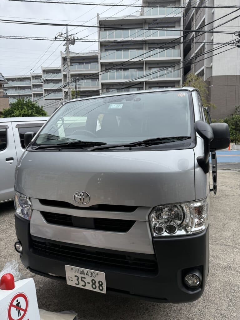古本出張買取用ハイエース